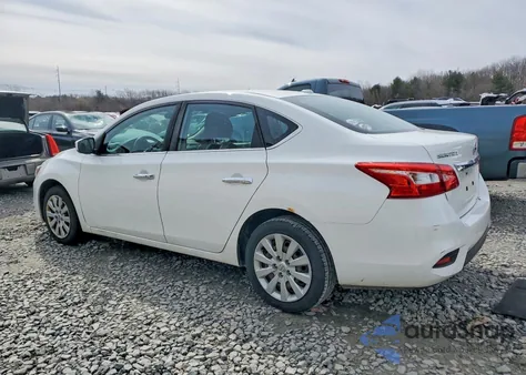 2017 Nissan Sentra Sv из США, поврежденный, VIN 3N1AB7AP8HY325048